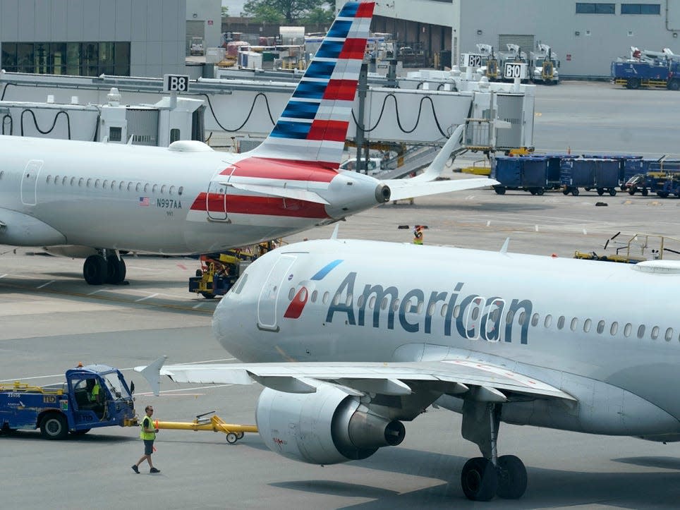 American Airlines aircraft.