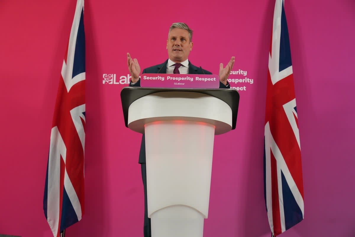 Labour leader Sir Keir Starmer (Owen Humphreys/PA) (PA Wire)