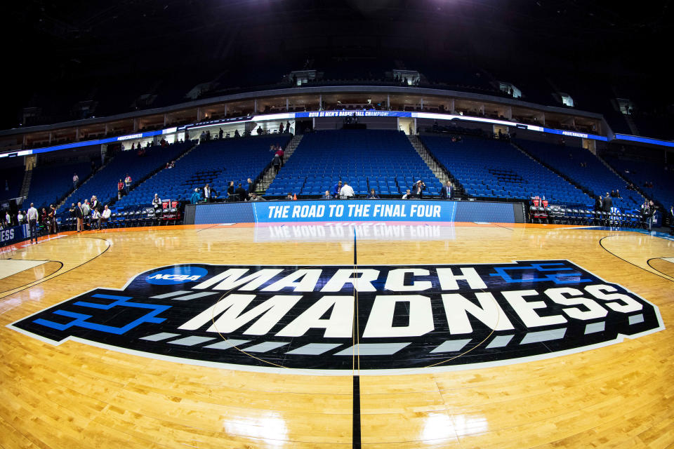 The Ohio governor announced that the state will order fans not to attend NCAA tournament games in the state. (Photo by William Purnell/Icon Sportswire via Getty Images)