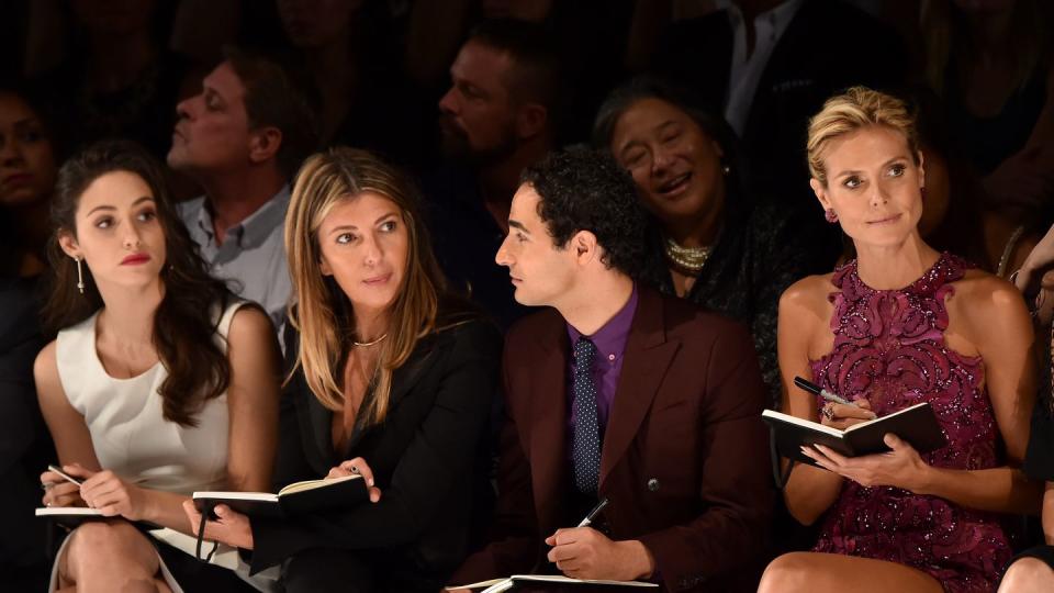 project runway front row mercedes benz fashion week spring 2015