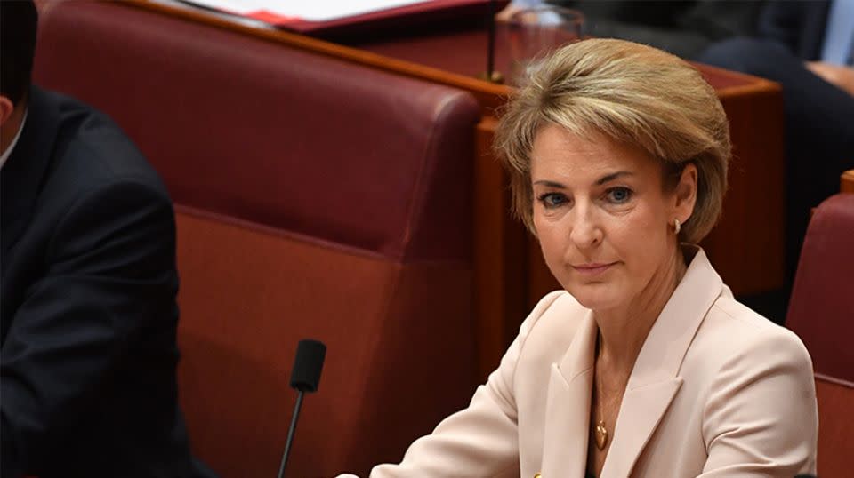 Michaelia Cash denied being the source and suggested nobody from her office was involved. Source: AAP