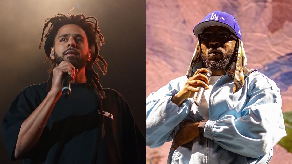 J. Cole and Kendrick Lamar