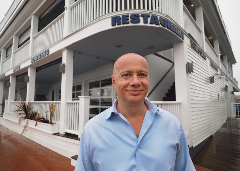 Jimmy Asprogiannis is the owner of Inn on the Blues at 7 Ocean Ave. on York Beach.