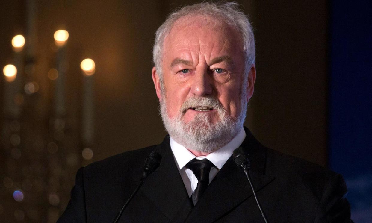 <span>Bernard Hill in 2014. The actor enjoyed a long and busy career, especially in film and television, and was twice nominated for a Bafta.</span><span>Photograph: Siu Chiu/Reuters</span>
