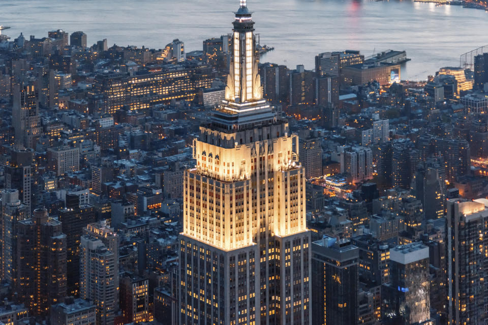 aerial view of a city