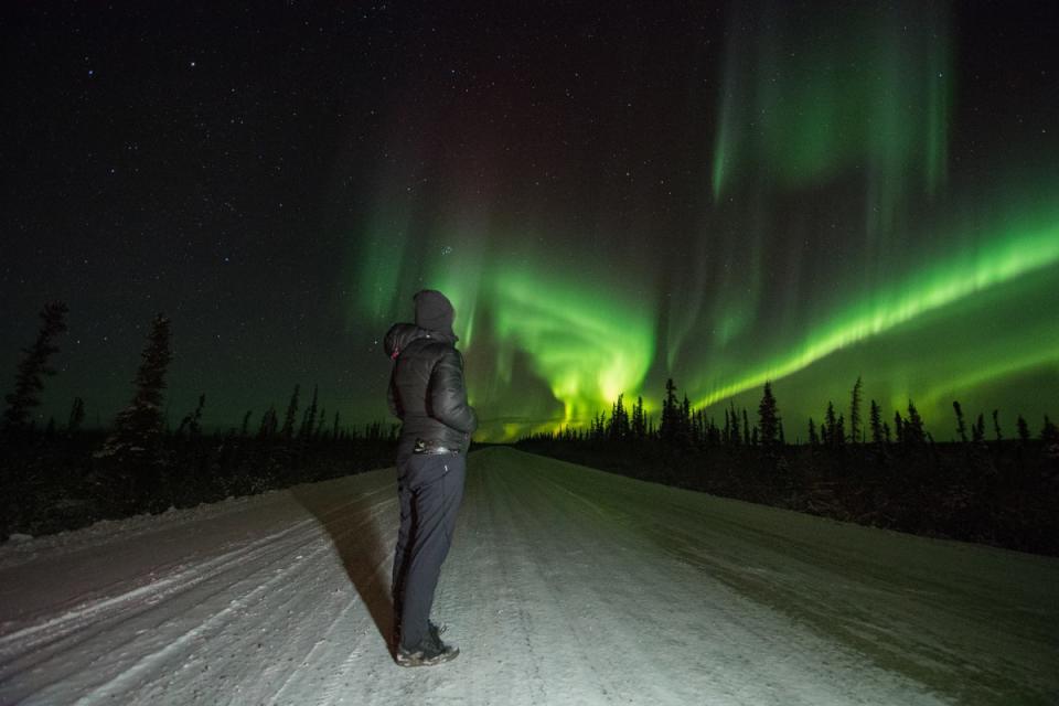 Marvel at the Northern Lights in the Northwest Territories. (Northwest Territories Tourism/Facebook)