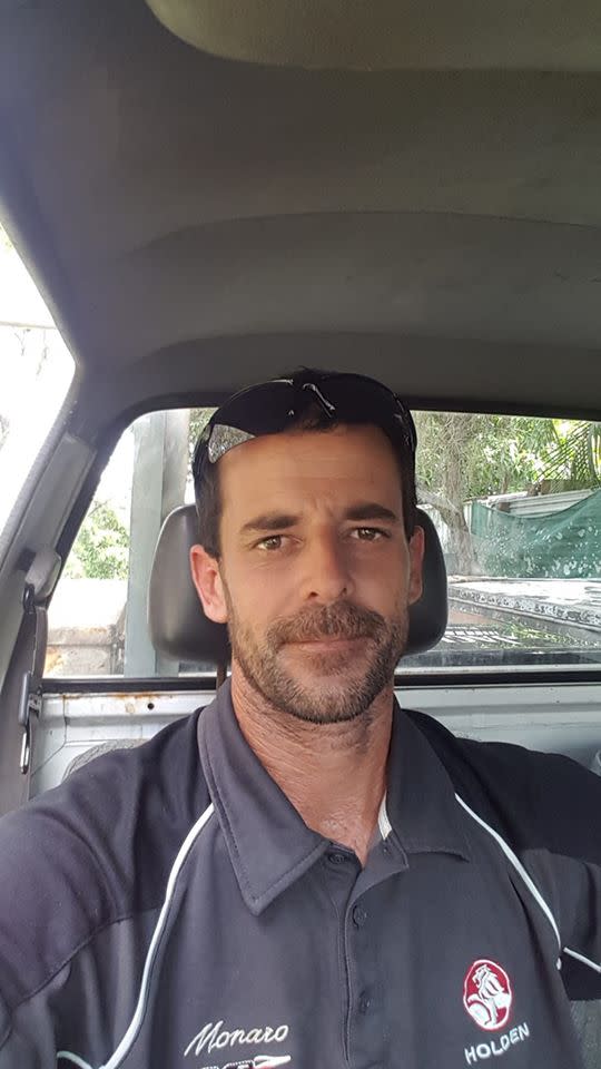 Queensland dad Ben Freear who was fatally shot by police after firing a rifle at his ex partner and her children. 