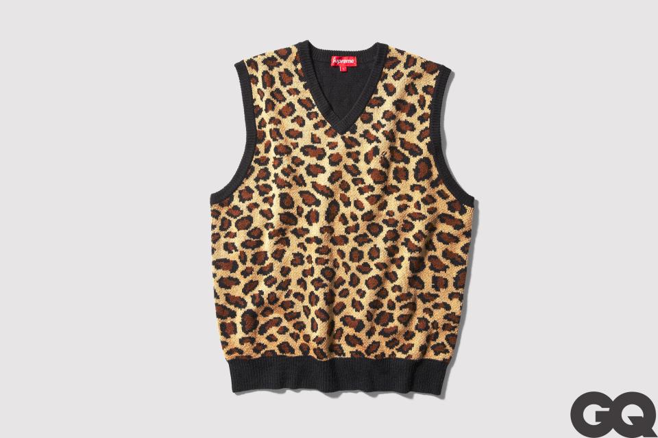 Leopard vest, spring-summer 2016.