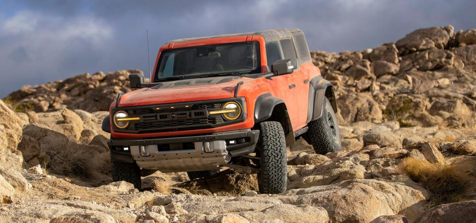 2022 Ford Bronco Raptor.