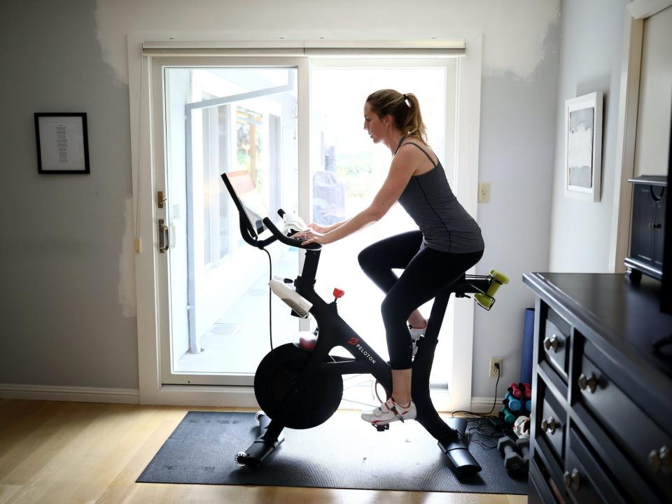 peloton at home