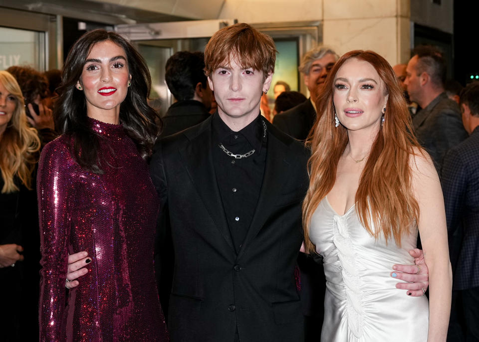 Aliana Lohan, Cody Lohan and Lindsay Lohan