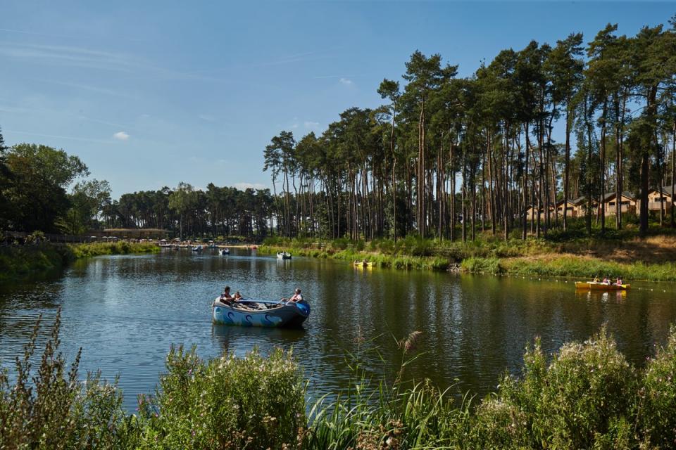 A more sedate water experience at Woburn Forest (Center Parcs)