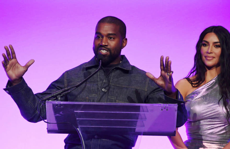 Kanye West durante su fallido sueño presidencial credit:Bang Showbiz