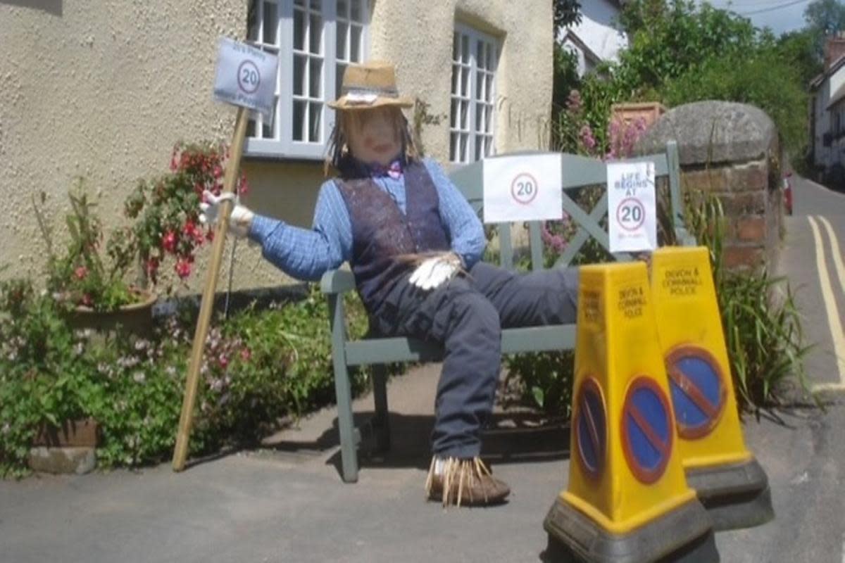 A scarecrow with a message at a previous festival <i>(Image: Contributed)</i>