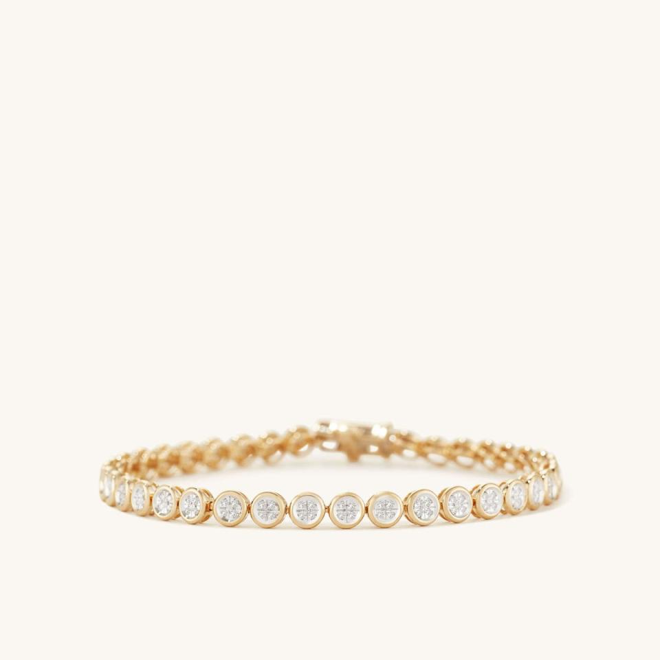 Micro-Pavé Diamond Rivière Bracelet