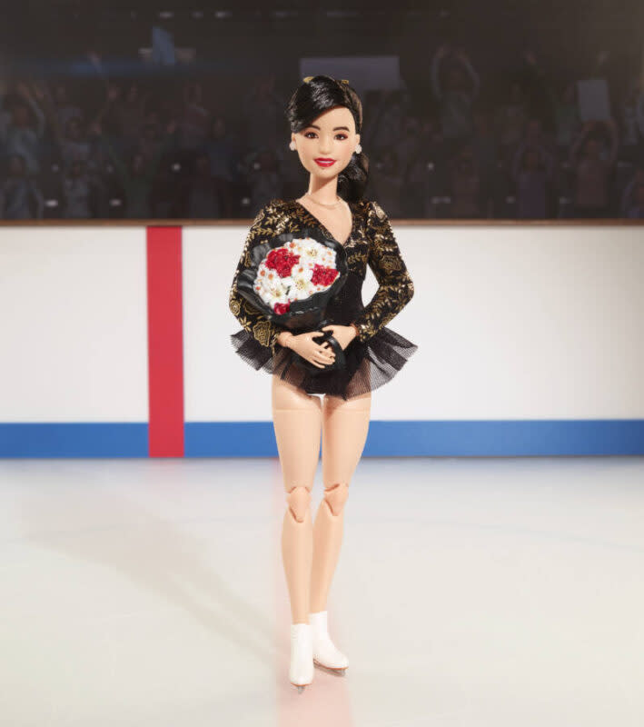 Olympian Kristi Yamaguchi is the newest doll in the Barbie Inspiring Women's Collection