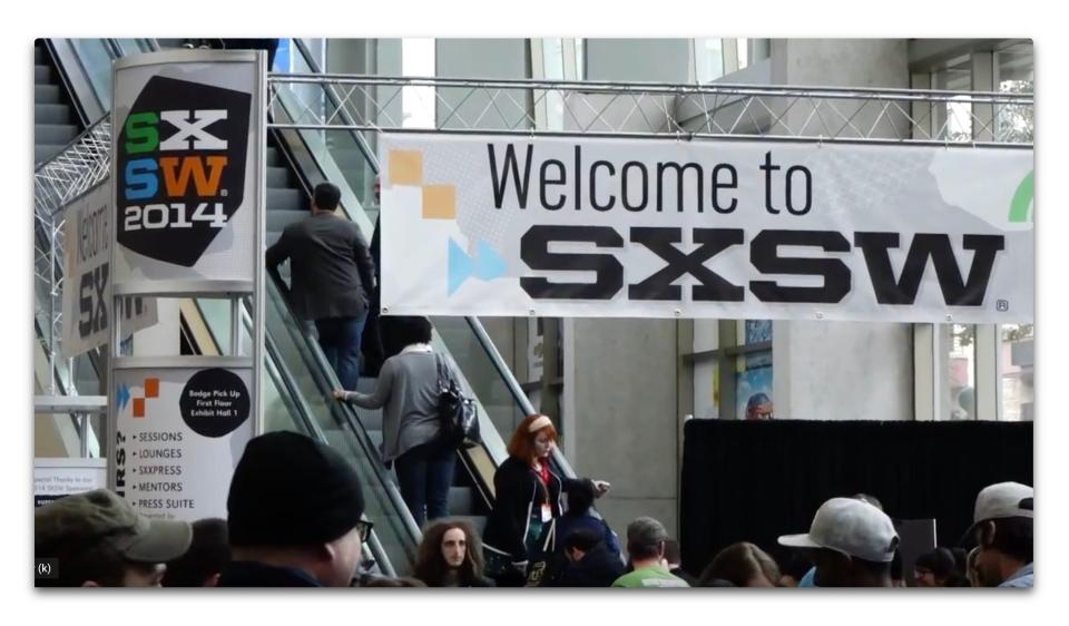 South by Southwest conference