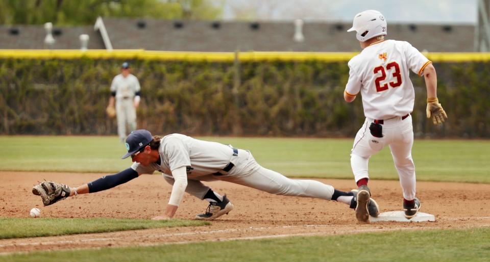 Juab and Juan Diego Catholic High School play for the 3A baseball championship at Kearns High on Saturday, May 13, 2023. Juab won 7-4. | Scott G Winterton, Deseret News