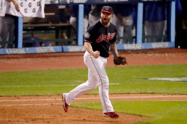 After months of rumors, Mike Napoli is finally going back to Texas. (Getty Images/ Gregory Shamus)