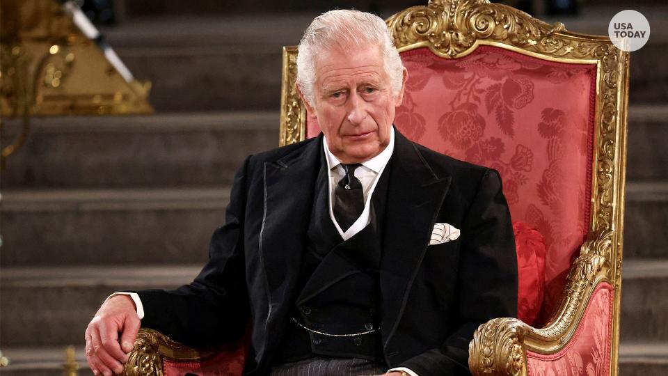 King Charles III on Sept. 12, 2022, following the death of Queen Elizabeth II on Sept. 8.