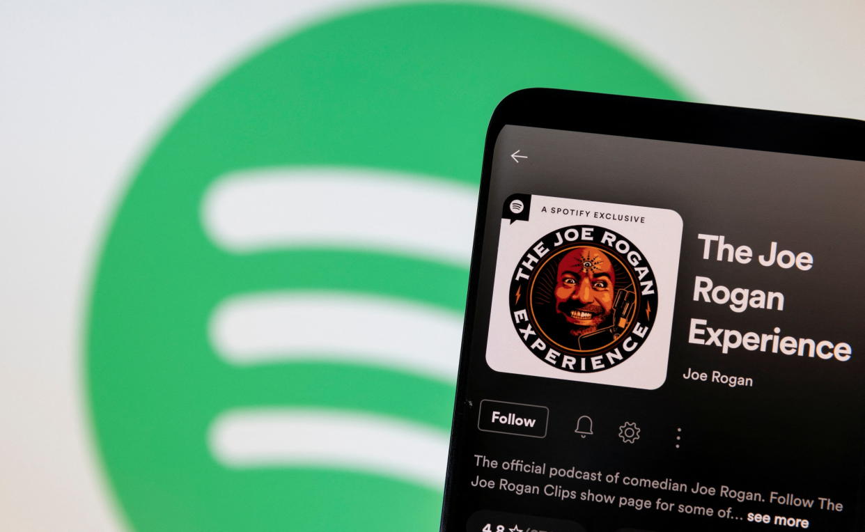 The Joe Rogan Experience is one of the most successful podcasts on Spotify's platform