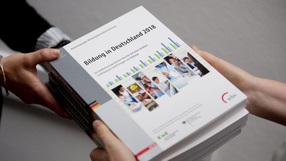 In berlin wurde der Bericht „Bildung in Deutschland 2018“ vorgestellt. Foto: Christoph Soeder