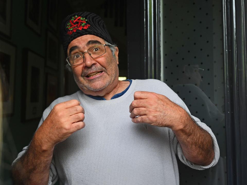 Danny Baker performed his first live show since his tweet about the Duke and Duchess of Sussex’s baby, which resulted in the DJ losing his job.Baker was sacked from BBC Radio 5 Live after sharing a photograph featuring a chimpanzee alongside the caption: “Royal baby leaves hospital”.The tweet was posted on Wednesday, the same day Harry and Meghan appeared for the first time in public with their newborn son, Archie Harrison Mountbatten-Windsor.Arriving onstage to a warm reception, Baker told the audience at Nottingham’s Theatre Royal: “I genuinely didn’t know what the atmosphere would be like tonight. But equally, if anyone does want to rush the stage, I’m a Millwall fan with a snooker cue. You wouldn’t believe how I was feeling 20 minutes ago but I’m so pleased so let’s do this.”He added: “When life deals you lemons, you chuck them at people calling you a racist.”He joked that his pacing up and down the stage was not a way of trying to “get away from potential Lee Harvey Oswalds”. He continued that his show would “ironically” be about the time his “career... had hit a brick wall.” He said: “Topically, here we are again. That’s the last time I’m going to mention it. That’s the whole point of tonight. It’s the most unlikely tower, and I’m stuck in it. It should never have happened.”Opening the second half of the show, Baker said: “I’ve never been a sentimental sort. But I’m numb with gratitude tonight, I caught my wife in the break and you reduced her to a pile of tears.”At the end, he said: “I do want to say this and I’m not milking it but it’s been one of the best nights of my career tonight. It really has.” Baker received a standing ovation as he made his way off stage.Police have launched an investigation into Baker’s tweet. “An allegation has been received by the Metropolitan Police Service on Thursday May 9 in relation to a tweet published on May 8,” the Met said.On Friday, Baker said he wanted to “formally apologise for the outrage I caused” following “one of the worst days of my life”.He said: “I chose the wrong photo to illustrate a joke. Disastrously so. In attempting to lampoon privilege and the news cycle I went to a file of goofy pictures and saw the chimp dressed as a Lord and thought, ‘That’s the one!’”“Had I kept searching I might have chosen General Tom Thumb or even a baby in a crown. But I didn’t. God knows I wish had.”