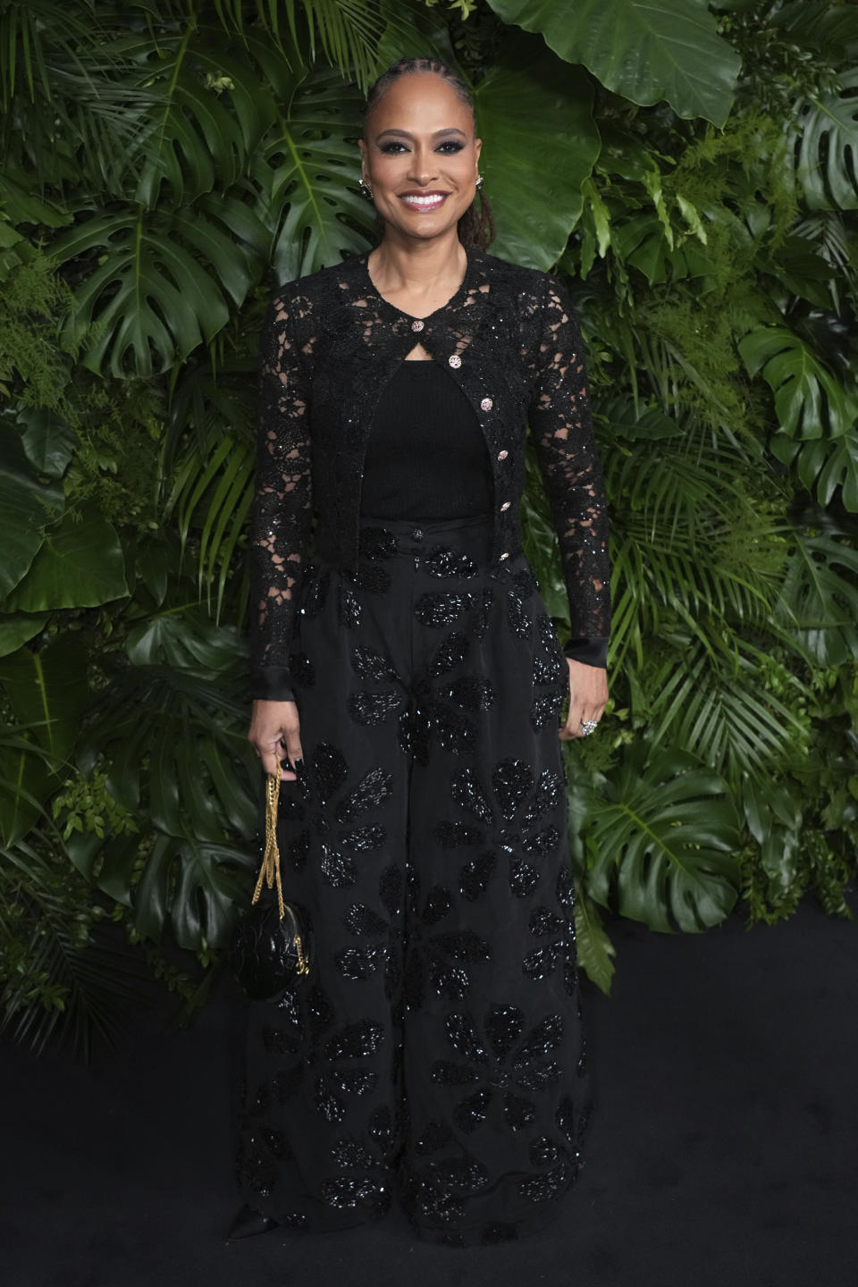 Ava DuVernay arrives at Chanel's 15th Annual Pre-Oscar Awards Dinner on Saturday, March 9, 2024, at the Beverly Hills Hotel in Los Angeles. (Photo by Jordan Strauss/Invision/AP)