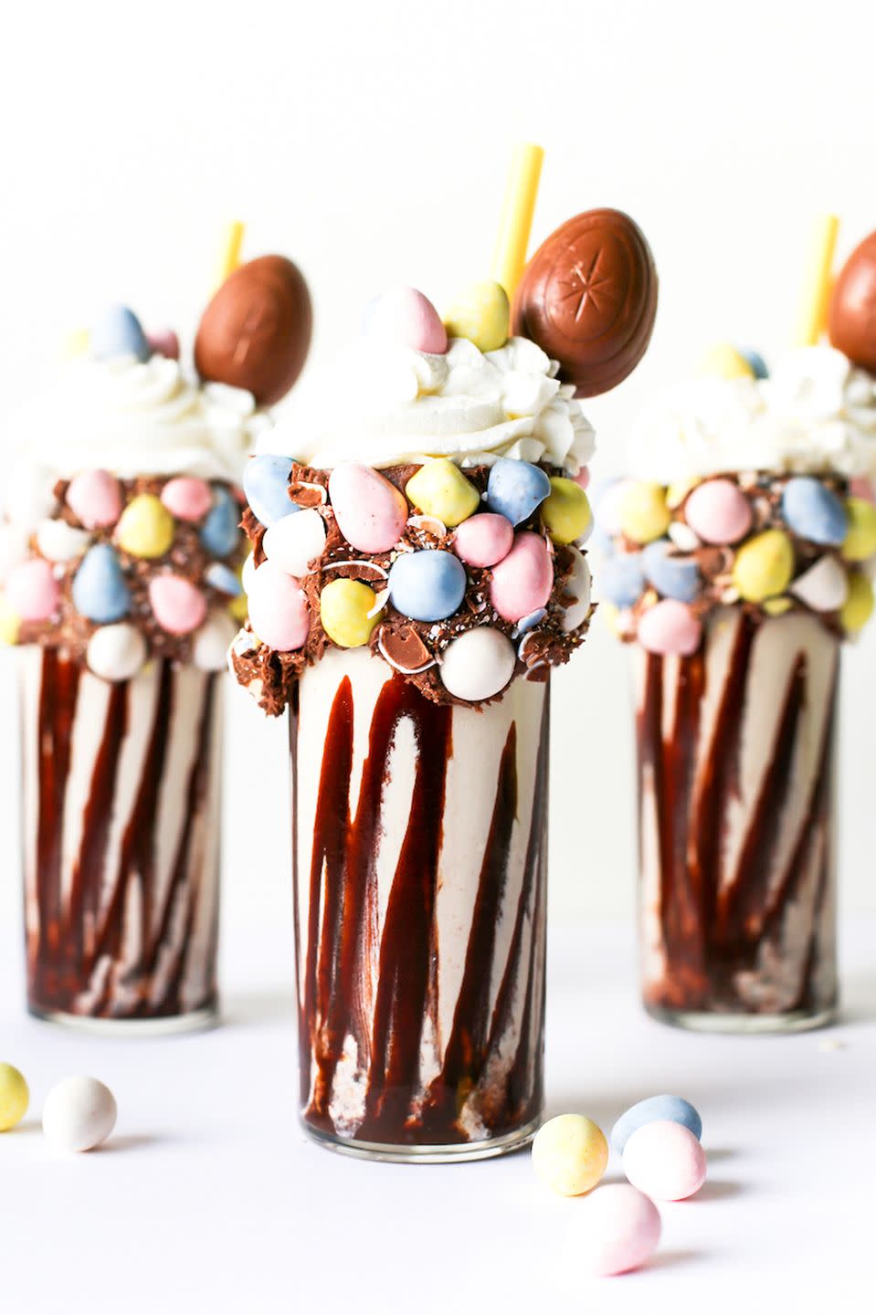 Mini Egg Milkshakes