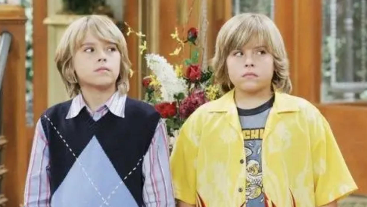  Dylan And Cole Sprouse on The Suite Life of Zack & Cody. 