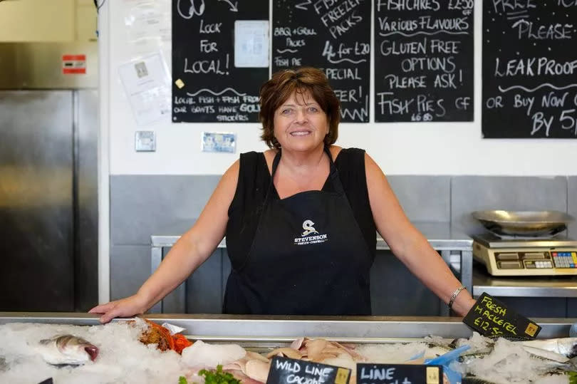 Elaine Lorys pictured in Newlyn