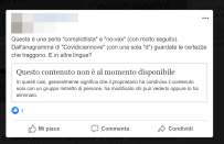 C'è chi crede si tratti di un caso, e chi contesta l'assurdità del post. Non mancano i difensori della teoria "linguistico-scientifica" secondo i quali è impossibile si tratti di una coincidenza. Qualcuno avverte che c'è una "d" mancante e qualche malinconico complottista da 5G non si esime da dire la sua...