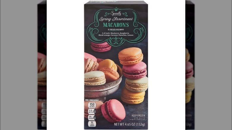 Aldi spring macarons