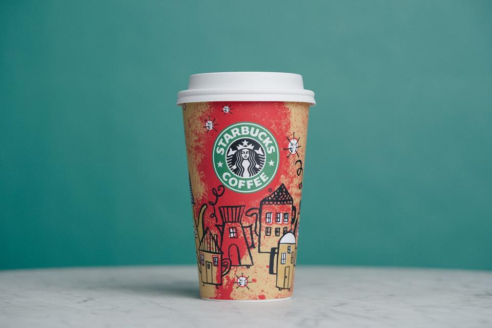 Starbucks 2000 Holiday Cup Design