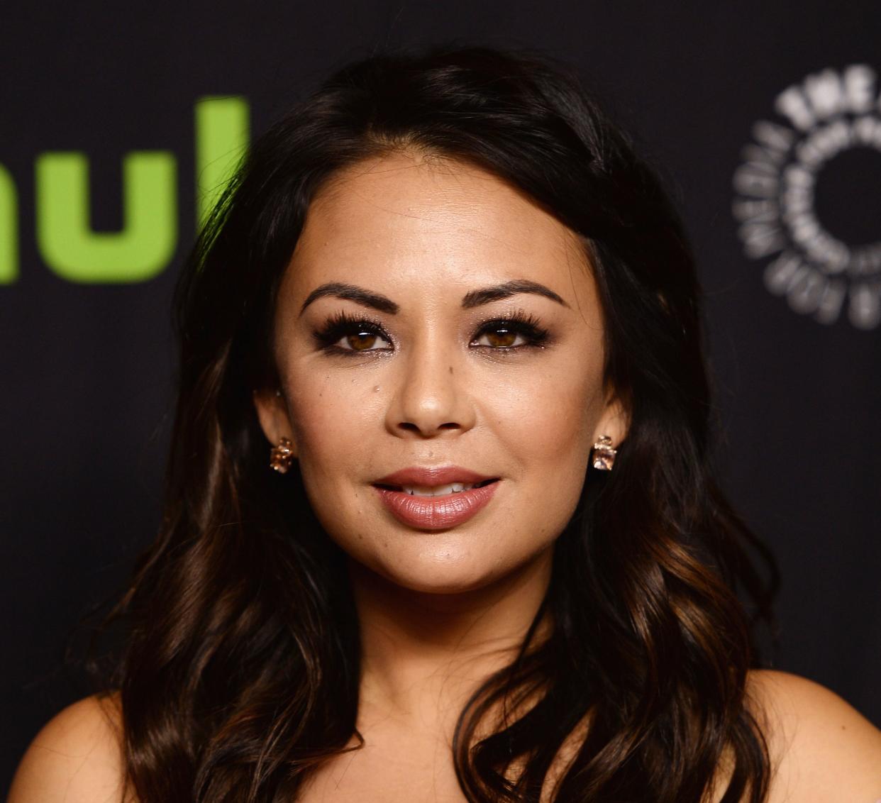 Janel Parrish at a&nbsp;PaleyFest screening of "Pretty Little Liars."