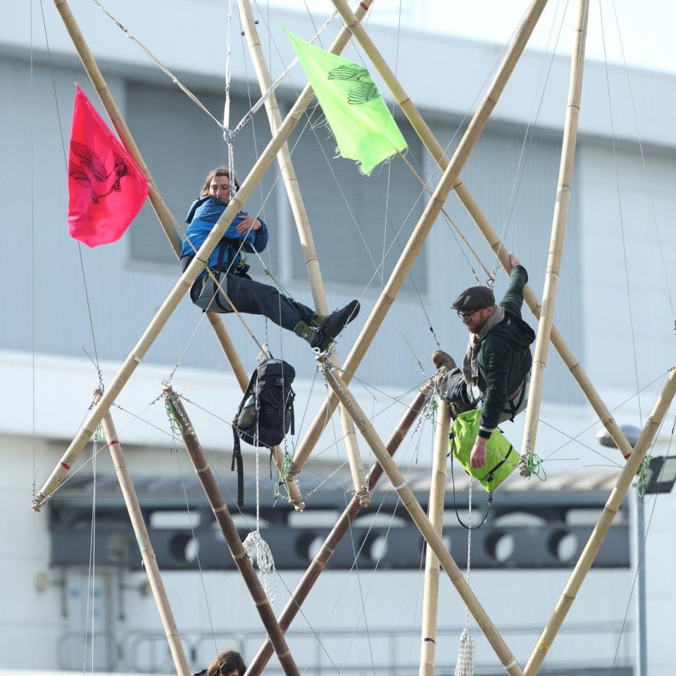 Extinction Rebellion's blockade - Yui Mok/PA Wire