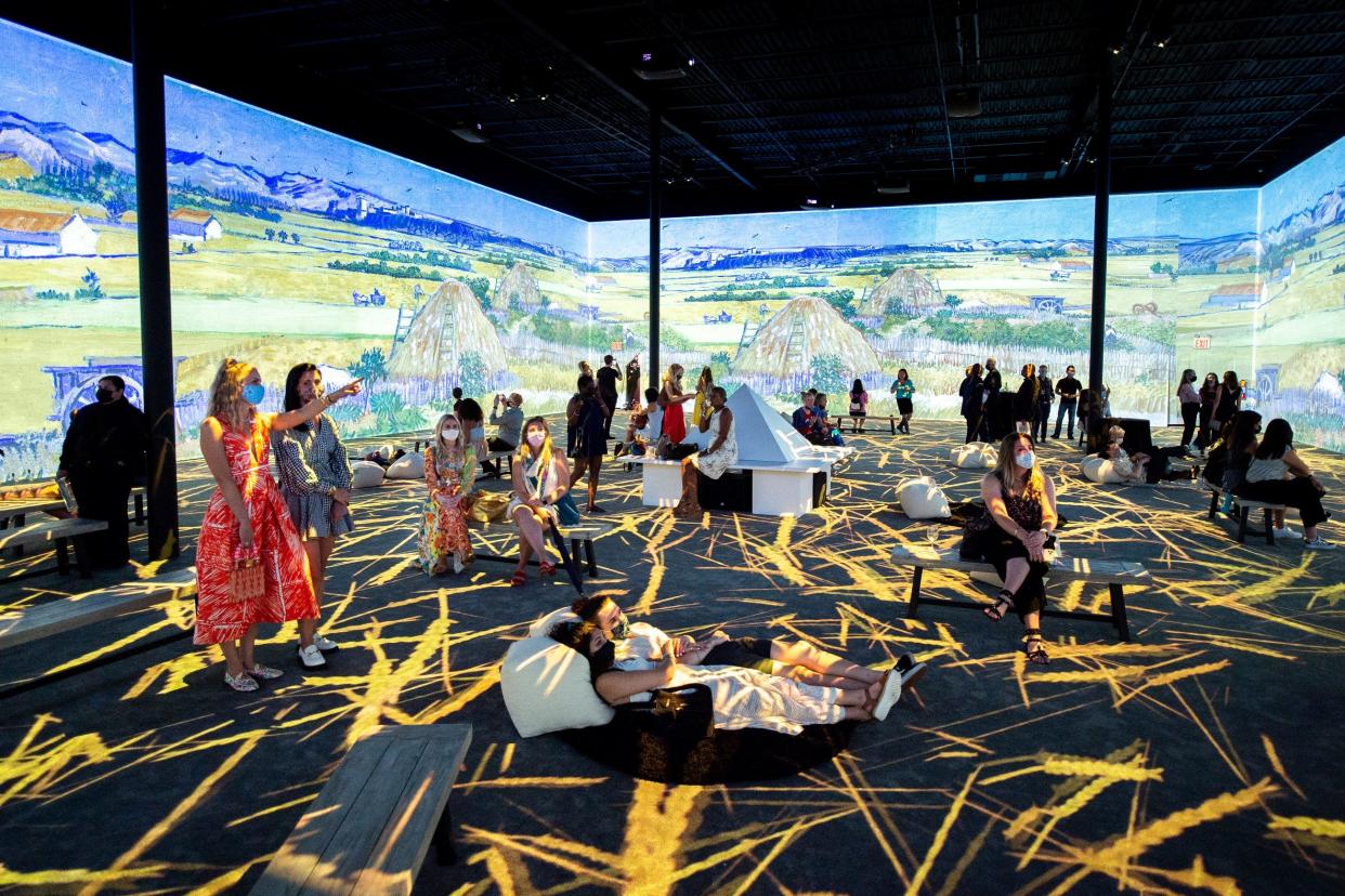 Van Gogh: The Immersive Experience will include a 360-degree immersive digital art experience on the second floor of a former T.J. Maxx store.