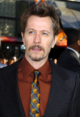 Gary Oldman at the Hollywood premiere of Warner Bros. Pictures' Batman Begins