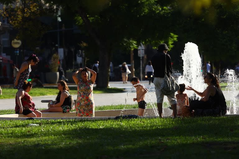 Otra jornada de extremo calor en la ciudad