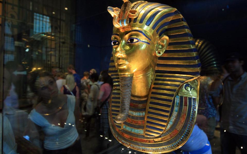 King Tutankhamun's golden mask  - Getty