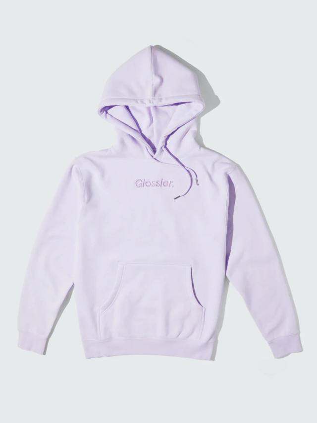 Signature Embroidered Lavender Hoodie