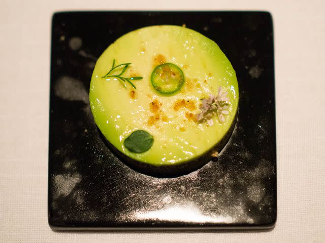 Daniel Gritzer "Aguachile" at Pujol in Mexico City was pretty far from the classic version.