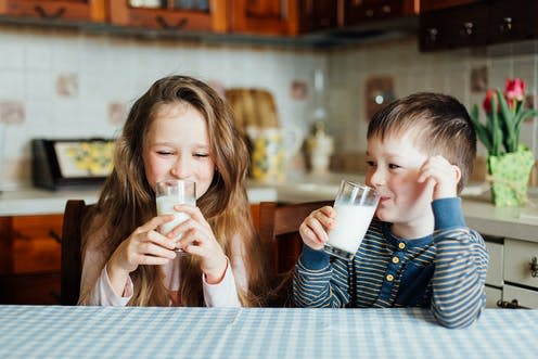   <span class="attribution"><a class="link " href="https://www.shutterstock.com/image-photo/children-drink-milk-have-fun-kitchen-1049364281" rel="nofollow noopener" target="_blank" data-ylk="slk:Tetiana Maslovska/Shutterstock;elm:context_link;itc:0;sec:content-canvas">Tetiana Maslovska/Shutterstock</a></span>