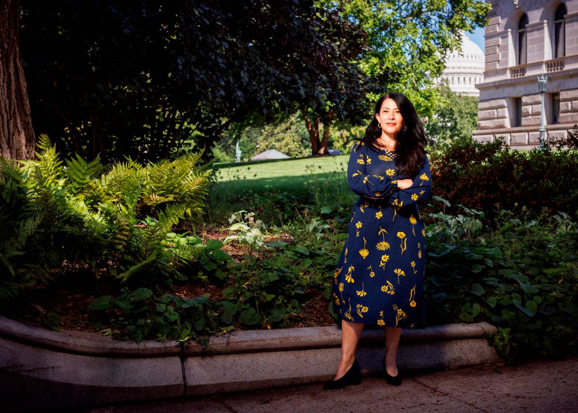 Ada Limón, an instructor at Queens University of Charlotte, will become the next U.S. poet laureate, the Library of Congress announced Tuesday, July 12, 2022.