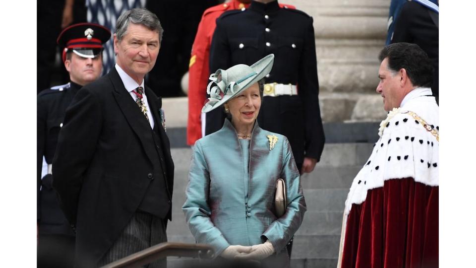 Princess Anne and Sir Tim Laurence at Platinum Jubilee