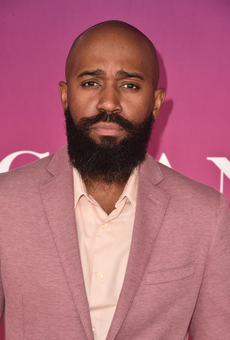 Phil Augusta Jackson poses at the "Grand Crew" premiere