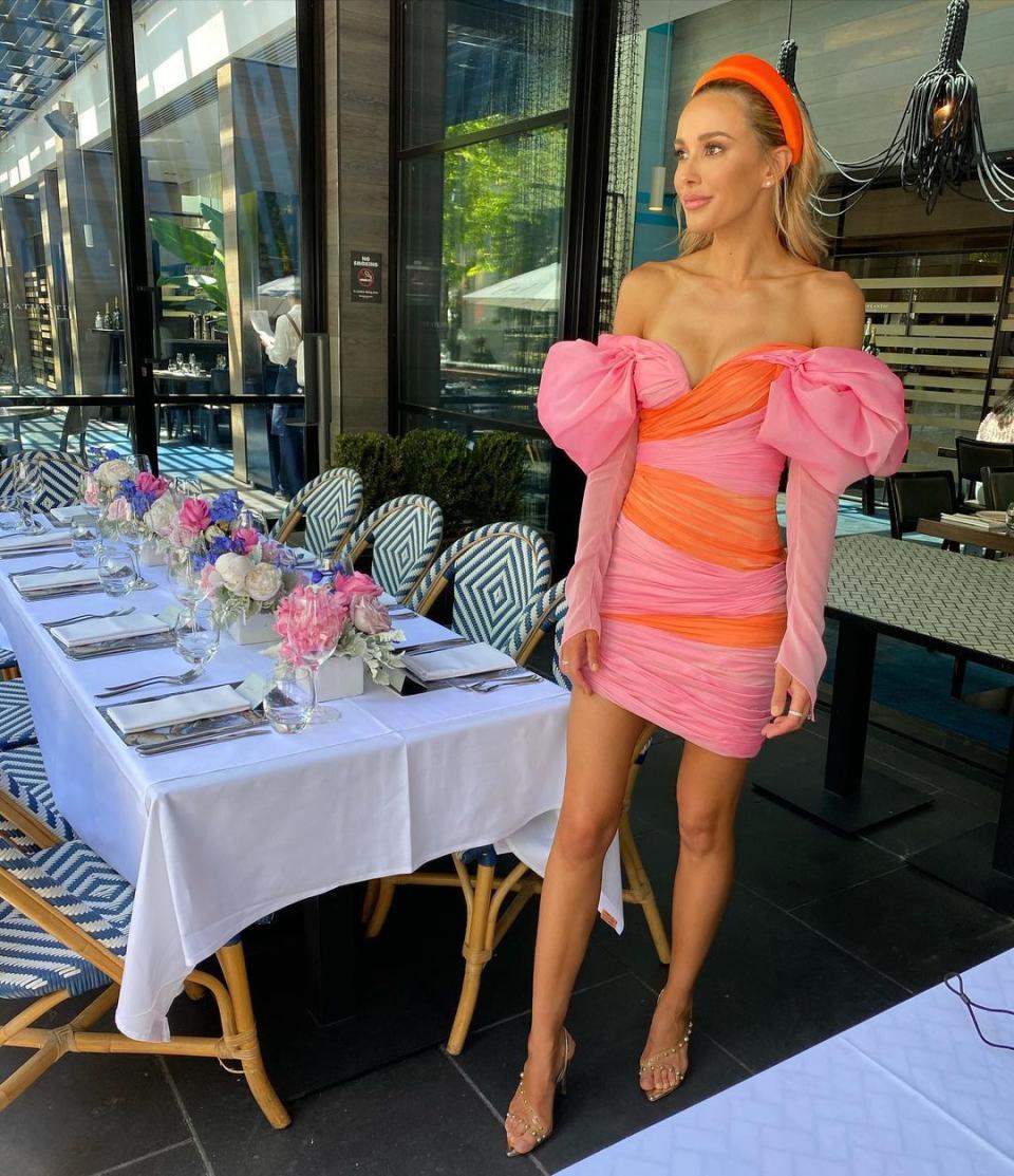 Bec Judd on Melbourne Cup day