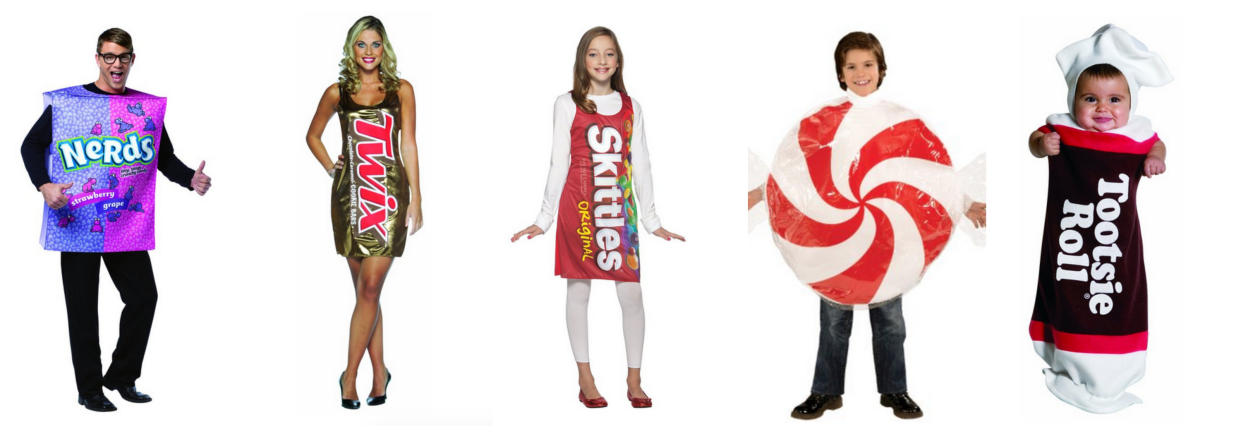 Candy Family Halloween Costume Idea