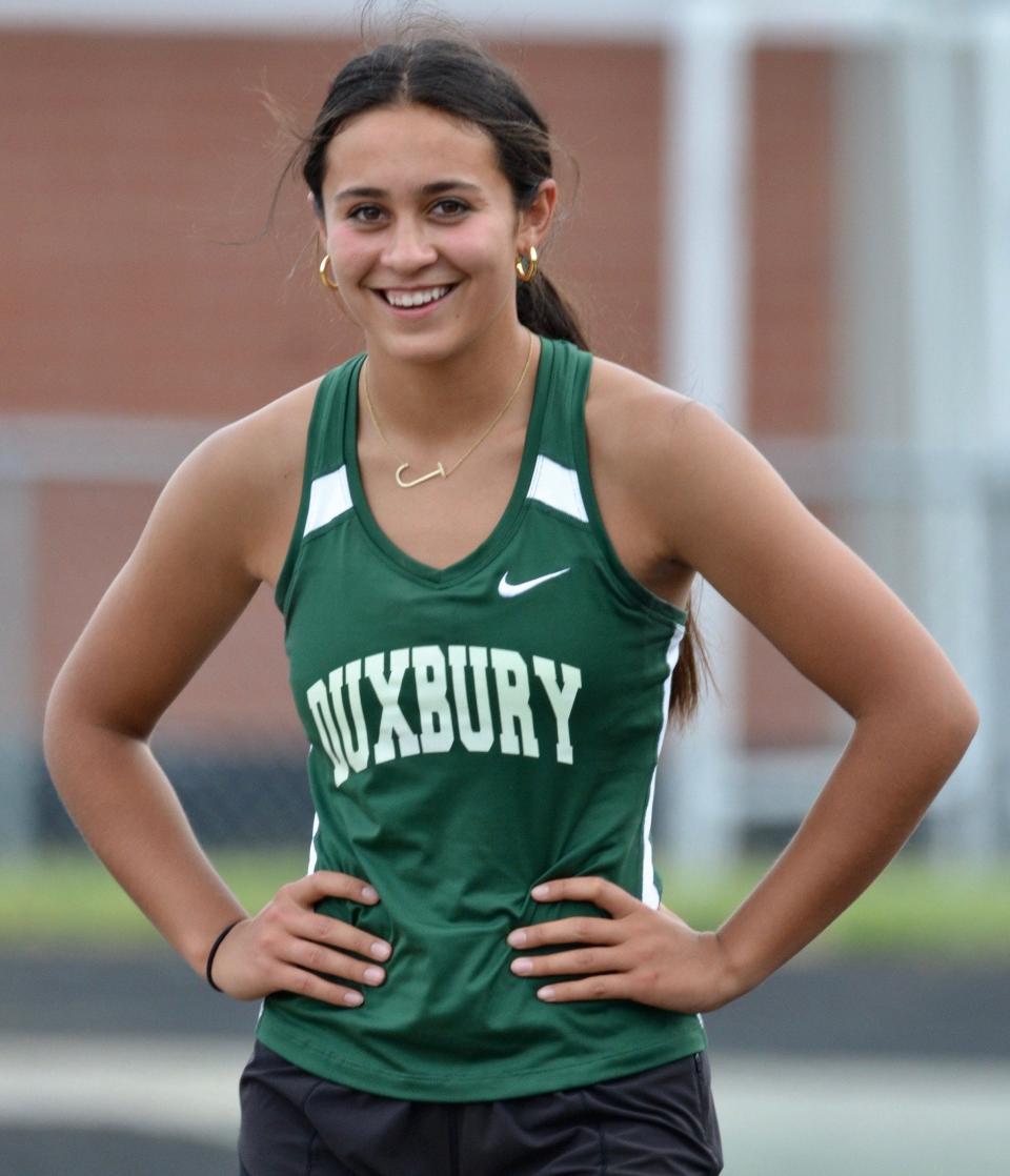 Duxbury's Josie Lee, also a Patriot Ledger/Enterprise track All-Scholastic, was instrumental in the girls soccer team's success this fall.