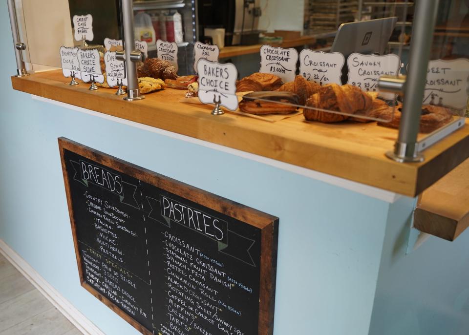 There are a lot of treats to choose from at Tecumseh Bread & Pastry.